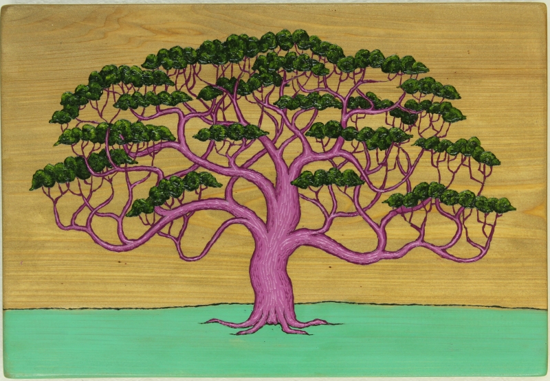 Tree #4 by artist Edd Ogden